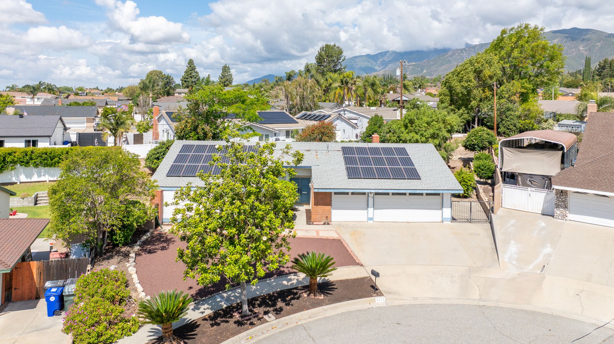 6320 Topaz St - Aerial View