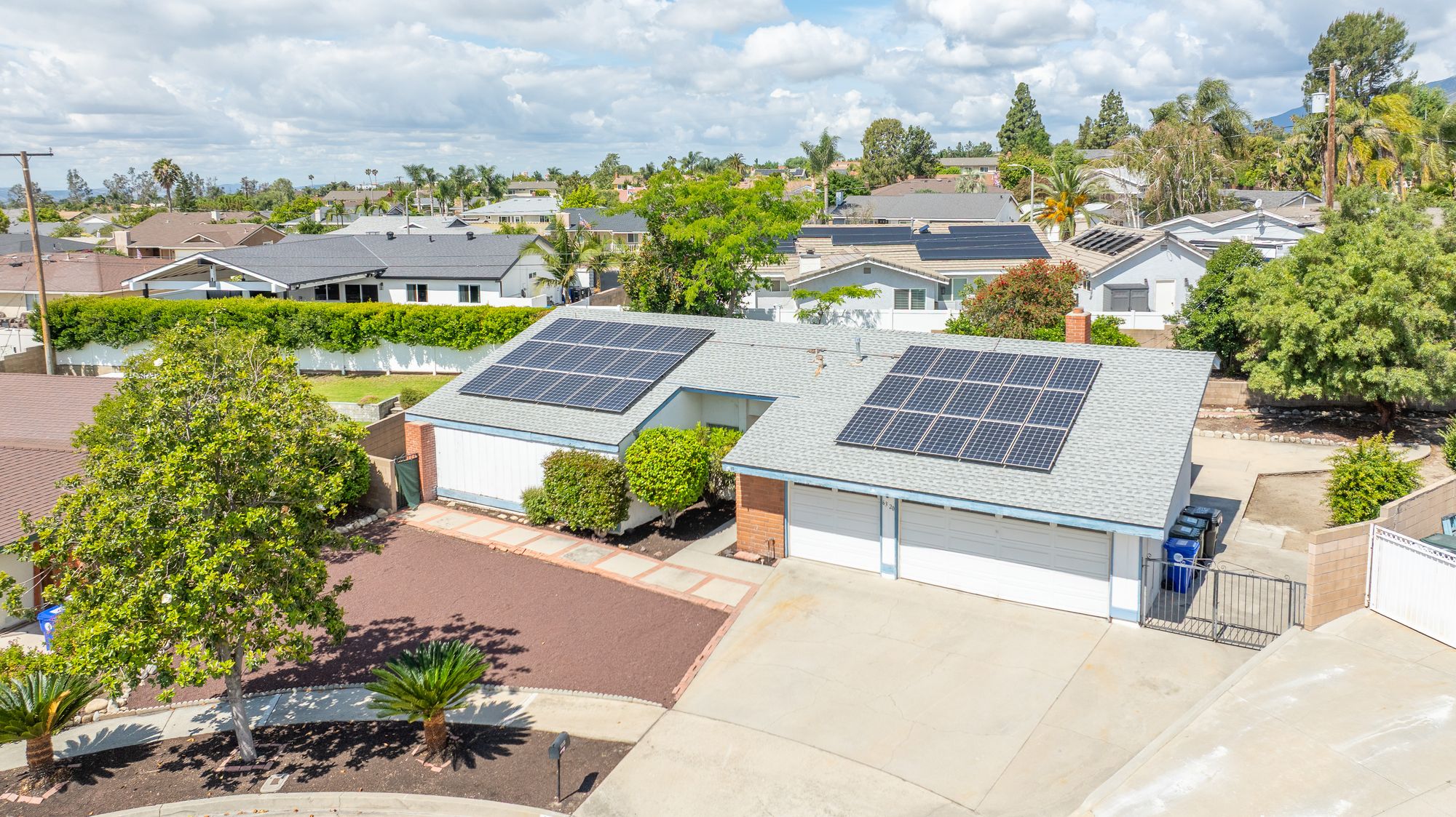 6320 Topaz St - Aerial View