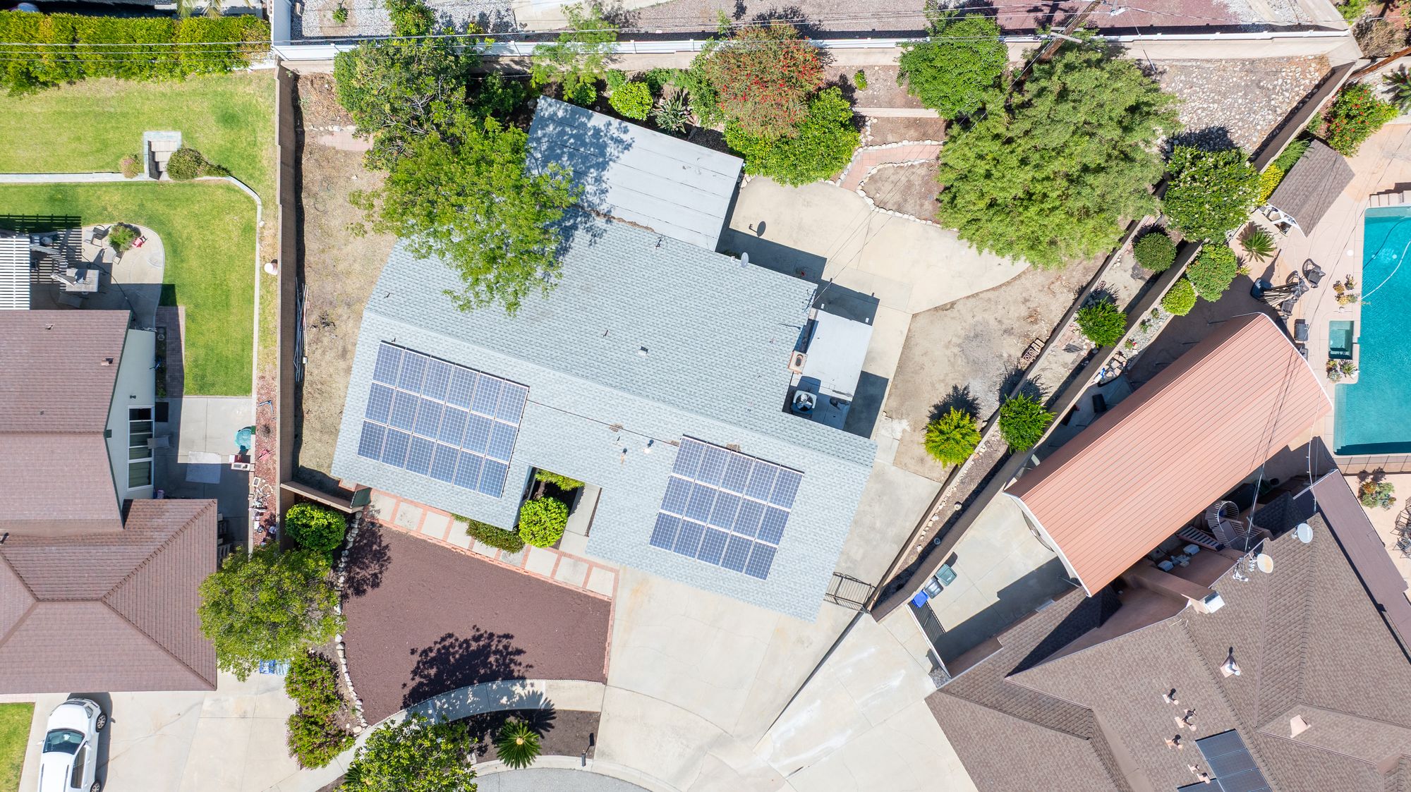 6320 Topaz St - Aerial View