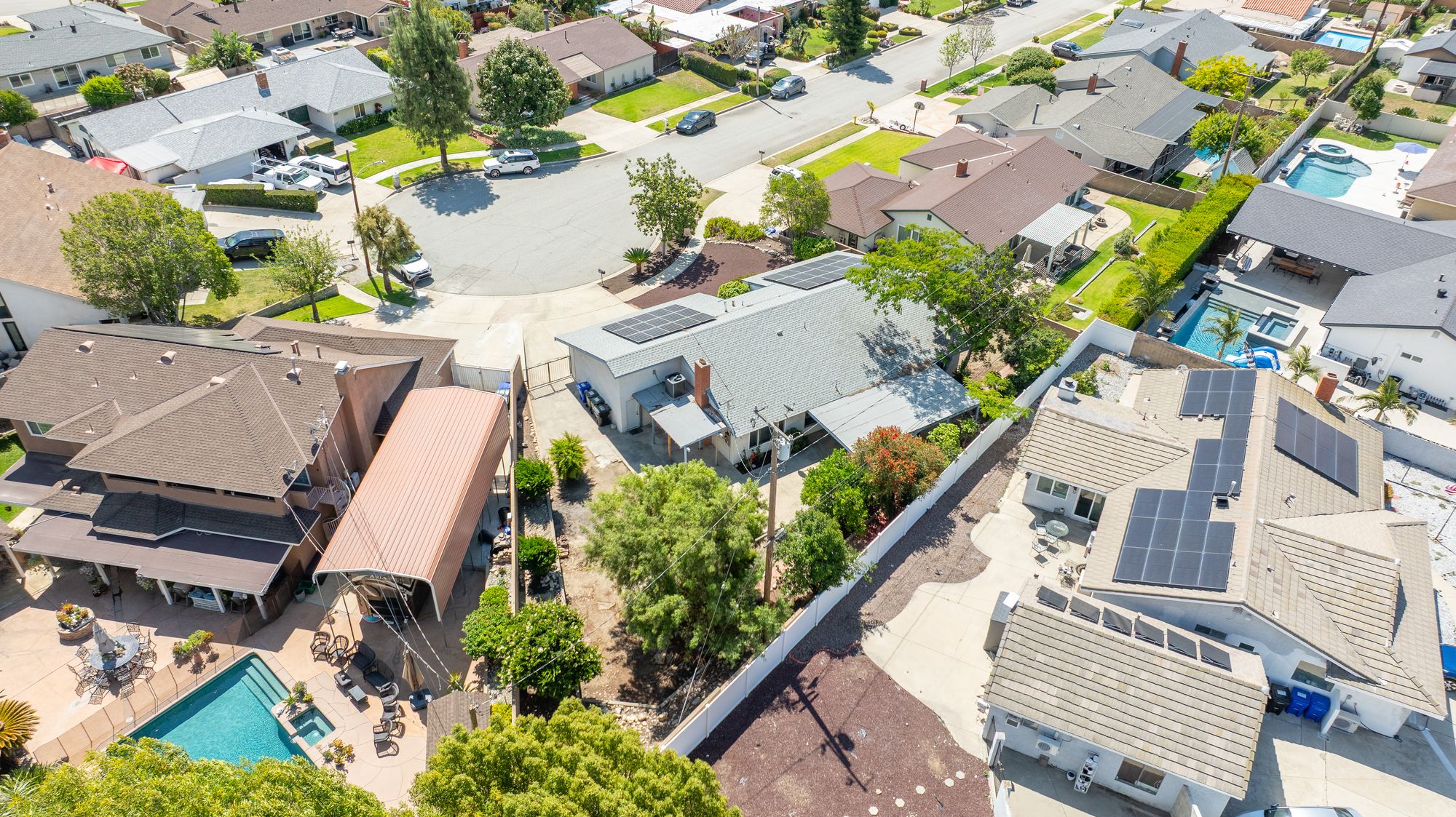 6320 Topaz St - Aerial View