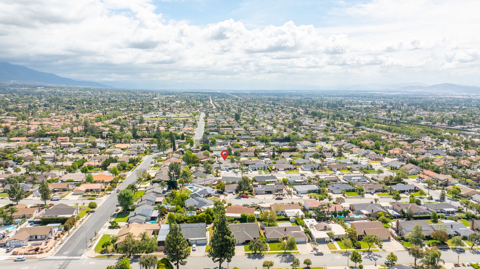 6320 Topaz St - Aerial View