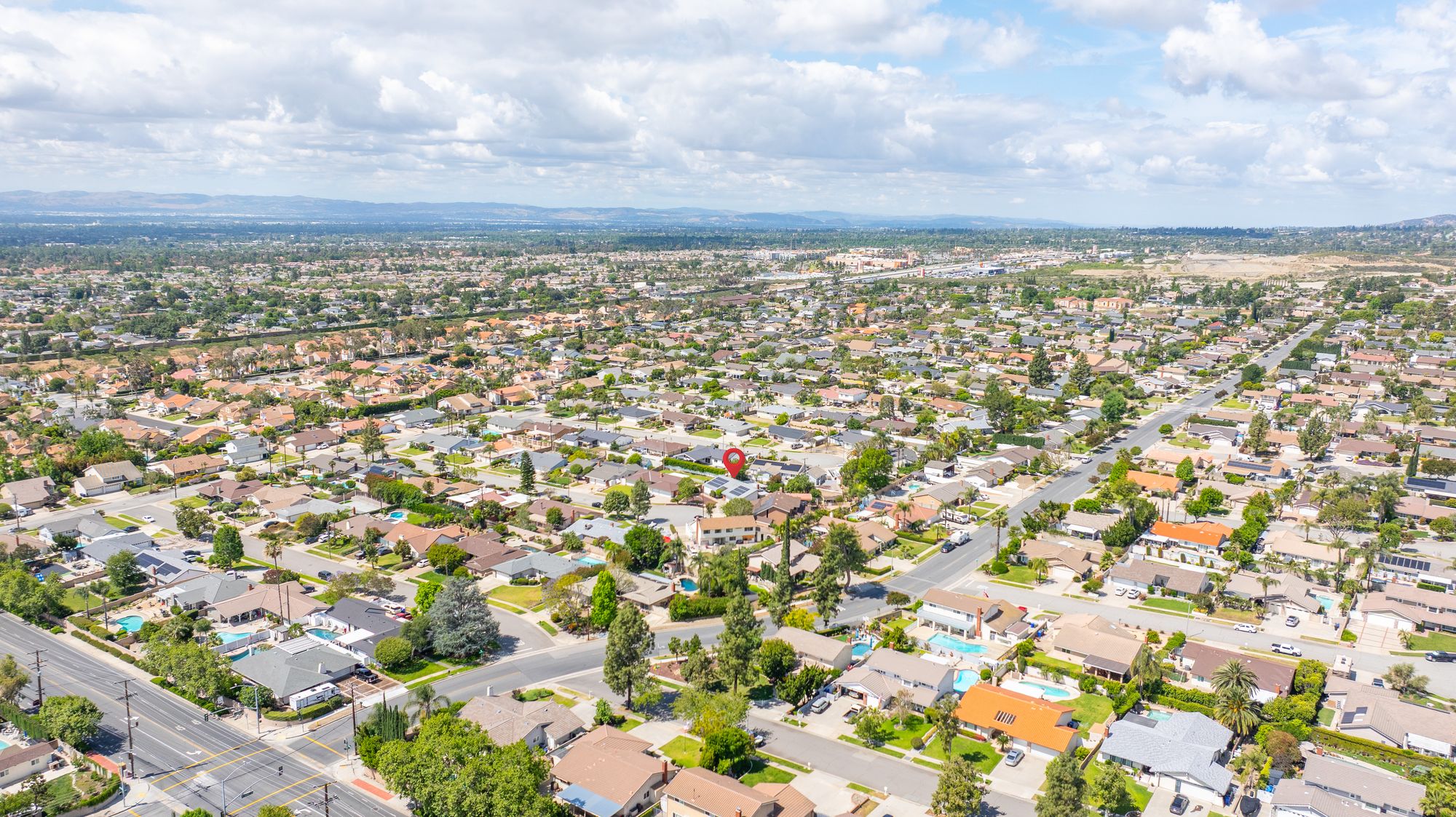 6320 Topaz St - Aerial View