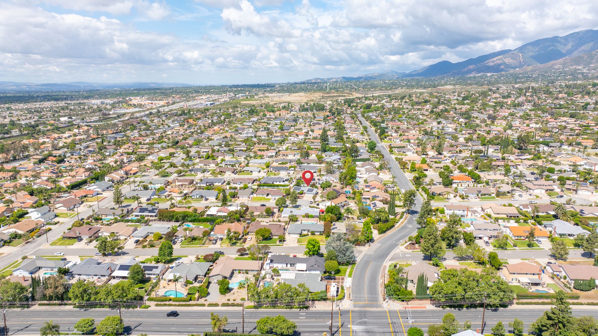 6320 Topaz St - Aerial View