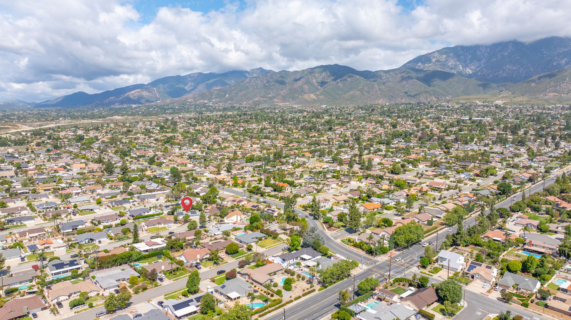 6320 Topaz St - Aerial View