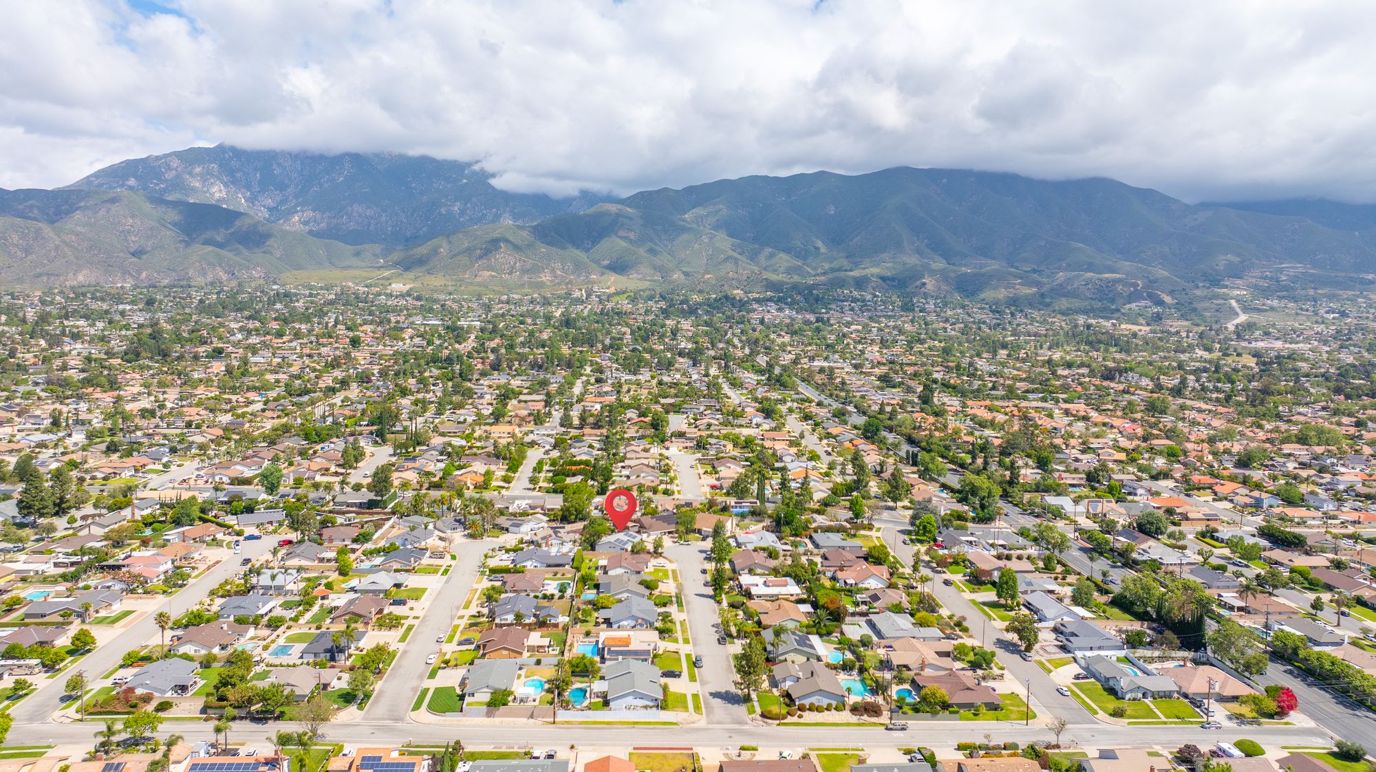 6320 Topaz St - Aerial View